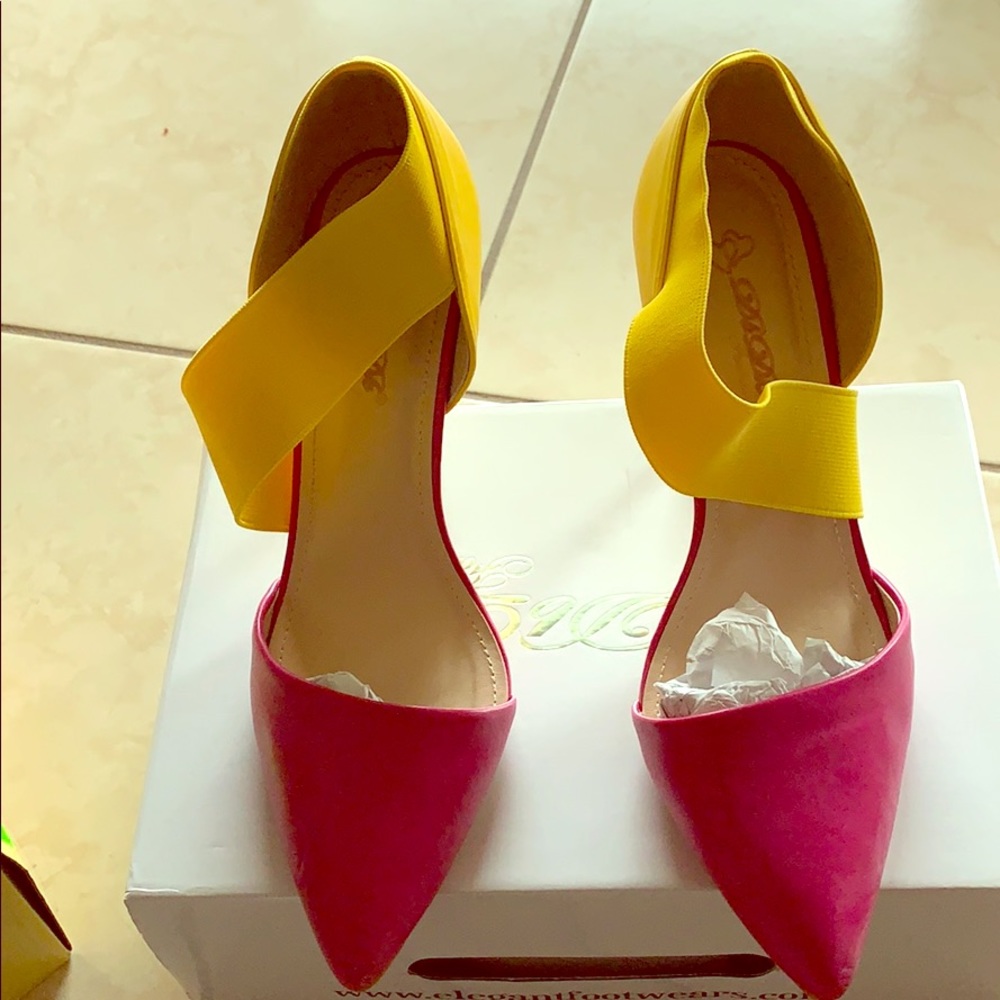 Yellow & pink